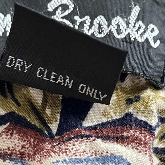 Vintage Jamie Brooke Romper Women M Dark Micro Floral Cottagecore 90s Y2K Grunge - Picture 5 of 9